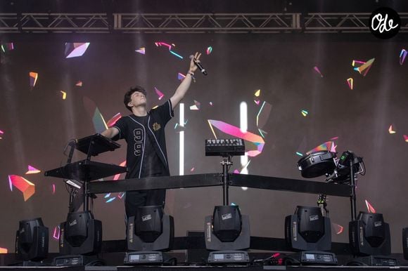 Petit Biscuit, Mehdi Benjelloun - Festival Lollapalooza Music au Grant Park à Chicago, Illinois, Etats-Unis, le 2 août 2018.
©Backgrid UK/ Bestimage