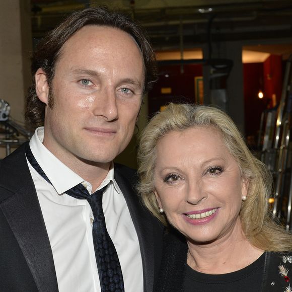 Véronique Sanson et son fils Christopher Stills - Cérémonie de remise des Grands Prix Sacem 2015 aux Folies Bergères à Paris le 30 novembre 2015. © Veeren / Bestimage