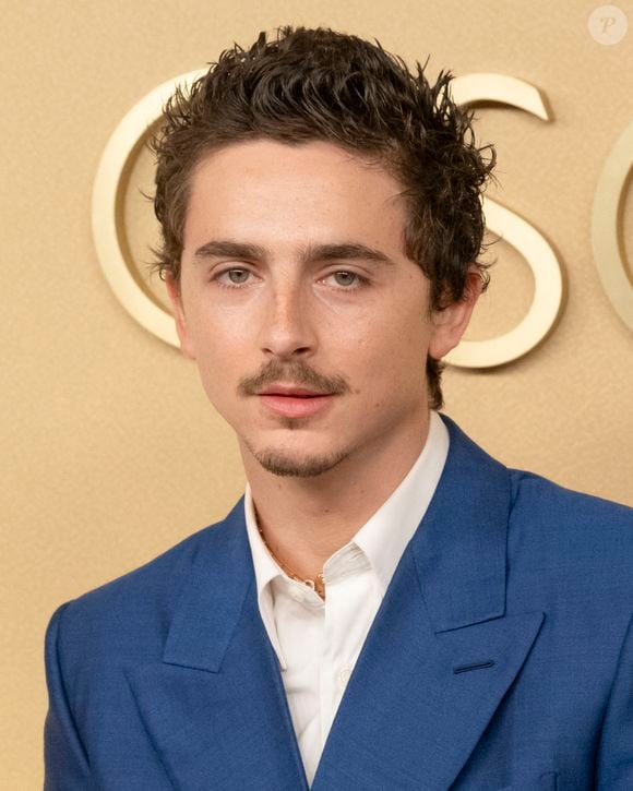 aux côtés de Timothée Chalamet.

Le 10 février 2026, Beverly Hills, Californie, États-Unis : L'acteur franco-américain TIMOTHEE CHALAMET assiste au 98e déjeuner des nommés des Oscars. (Credit Image : © Billy Bennight/ZUMA Press Wire)