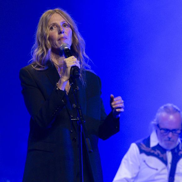 Sandrine Kiberlain sur scène lors de la soirée de gala de la Fondation Recherche Alzheimer- Paris 2026 à l'Olympia le 30 mars 2026.

© Borde / Rindoff / Bestimage