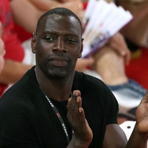 L'acteur français et co-président du Paris Basketball Omar Sy assiste au match 4 de basket-ball de la finale du Championnat de France Elite entre l'AS Monaco et le Paris Basketball (80-74) à la Salle Gaston Medecin, à Monaco, le 22 juin 2025. Stephane Pillaud/Psnewz/Bestimage