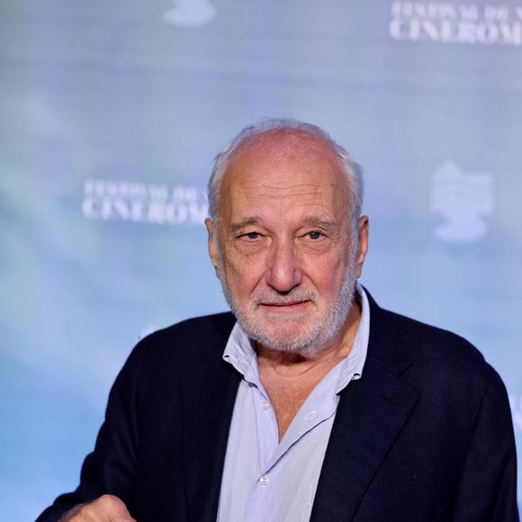 François Berléand - Photocall lors de la 6ème Edition du Festival Cinéroman à Nice, dédié aux adaptations cinématographiques de roman, le 2 octobre 2024.

© Dominique Jacovides-Bruno Bebert / Bestimage