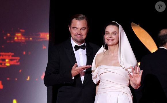 Leonardo DiCaprio, Juliette Binoche - Cérémonie d'ouverture du 78ème Festival International du Film de Cannes, au Palais des Festivals à Cannes. Le 13 mai 2025.
© Borde-Jacovides-Moreau / Bestimage