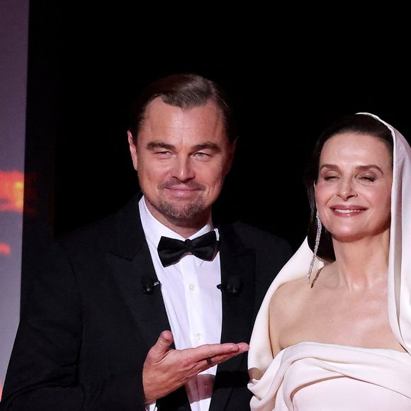Leonardo DiCaprio, Juliette Binoche - Cérémonie d'ouverture du 78ème Festival International du Film de Cannes, au Palais des Festivals à Cannes. Le 13 mai 2025.
© Borde-Jacovides-Moreau / Bestimage