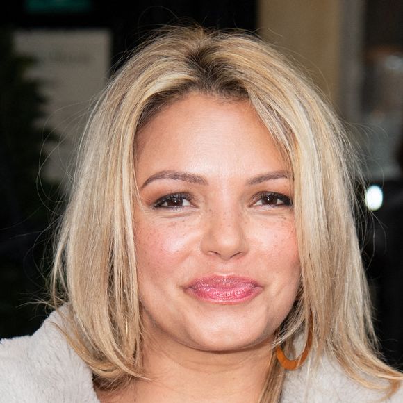 Severine Ferrer lors du 140e anniversaire des Deux Magots à Paris, France, le 29 avril 2024. Photo par Aurore Marechal/ABACAPRESS.COM