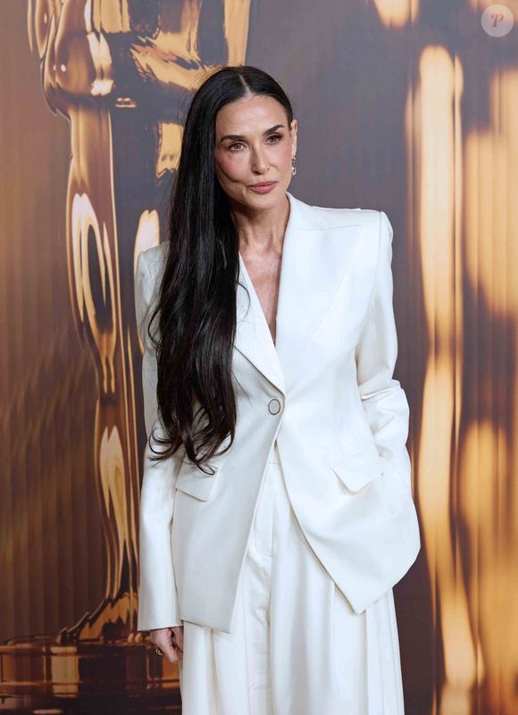 Demi Moore au diner des nominés des Oscars 2025 à Los Angeles.  
 

Photo Press Service / BESTIMAGE