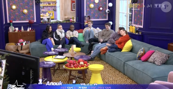 Extrait de la quotidienne Star Academy