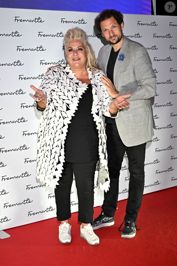 Marianne James et Eric Antoine durant la soirée Fremantle pour la 38ème édition du Mipcom à Cannes, le 17 octobre 2022.

© Bruno Bebert / Bestimage
