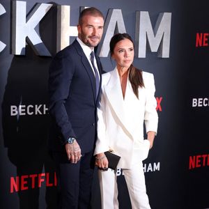 Londres, Royaume-Uni - Première de l'émission télévisée 'Beckham', Curzon Mayfair (Backgrid UK/ Bestimage).