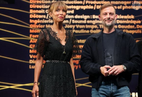 Sonia Rolland, Nicolas Duvauchelle (Meilleur acteur) - Cérémonie de clôture de la 26ème Edition du Festival de la Fiction de La Rochelle. Le 14 septembre 2024
© Patrick Bernard / Bestimage