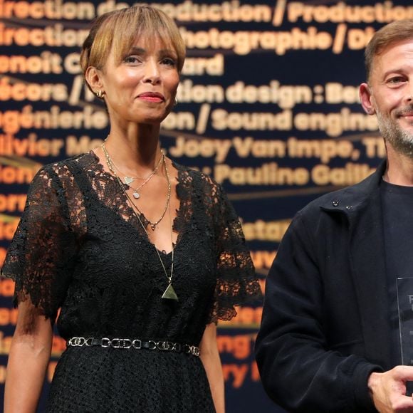 Sonia Rolland, Nicolas Duvauchelle (Meilleur acteur) - Cérémonie de clôture de la 26ème Edition du Festival de la Fiction de La Rochelle. Le 14 septembre 2024
© Patrick Bernard / Bestimage