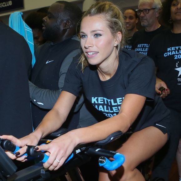 Marion Rousse - Soirée caritative "Kettler Challenge 2016" en faveur de l’association "l’Etoile de Martin" au stade Jean Bouin à Paris le 21 novembre 2016. © CVS/Bestimage