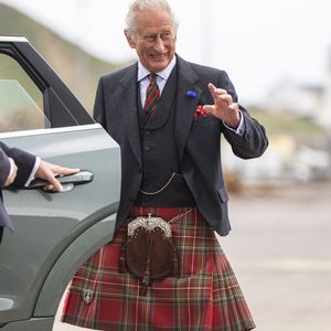 Le roi Charles III en visite à Thurso en juillet 2025. © Julien Burton / Bestimage