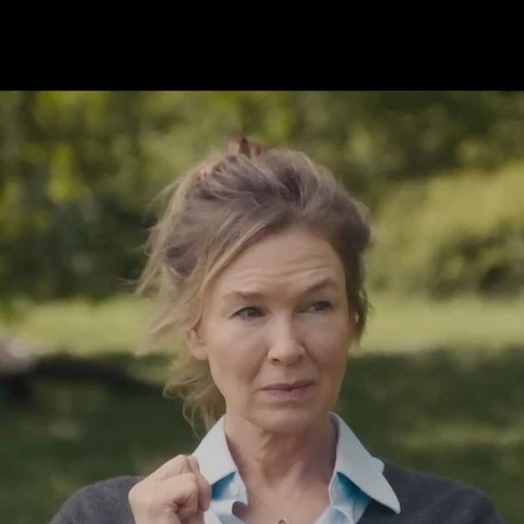 Renée Zellweger dans le film baptisée Bridget Jones : Folle de lui, dont la sortie au cinéma est prévue en 2025. © Universal Pictures/Peacock via