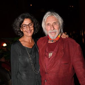 Exclusif - Pierre Richard et sa femme Ceyla Lacerda lors du lancement du livre de Guy Cuevas, Dj culte des années Palace, aux Bains à Paris le 8 juin 2022.
© Rachid Bellak / Bestimage