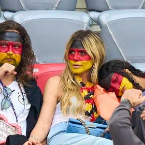 Le fils de Seal et d'Heidi Klum ne veut pas forcément suivre les traces de sa maman.

Heidi Klum GNTM avec son mari Tom Kaulitz et ses quatre enfants Lou à côté d'elle, Johan, Henry et Leni avec son petit ami Aris Rachevsky lors du match de la phase de groupe ALLEMAGNE - ECOSSE 5-1 du Championnat d'Europe 2024 de l'UEFA, le 14 juin 2024 à Munich, Allemagne. Photo by Imago/ABACAPRESS.COM