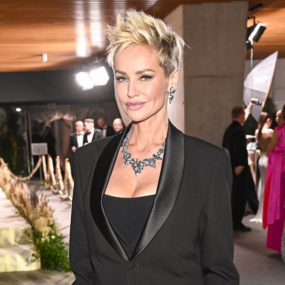 Évoquant Adriana, il ajoutait : "Elle est géniale, c’est une femme brillante et délicate."

Adriana Karembeu à la soirée du Beauty Ball 2026 au château de Bratislava, en Slovaquie, le 16 janvier 2026. © ProfiMedia/Bestimage