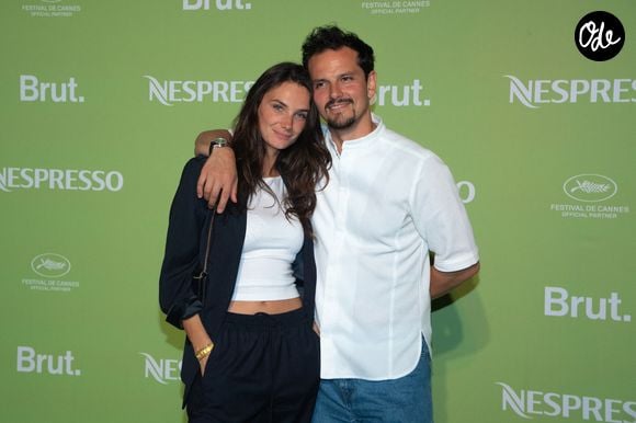 Juan Arbelaez et sa compagne Cassandre Verdier lors de la soirée Nespresso x Brut 2025 lors du 78ème Festival de Cannes à La Plage Nespresso le 15 mai 2025.

© Lionel Urman/Bestimage