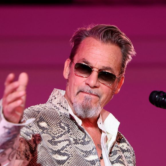 Florent Pagny - Soirée de gala "Heroes for Imagine" qui a permis de récolter dix millions d'euros au profit de la recherche contre les maladies génétiques à Paris le 23 septembre 2024. © Dominique Jacovides / Bestimage