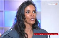 Capture d'écran de C à Vous sur France 5, avec Shy'm, samedi 18 avril.