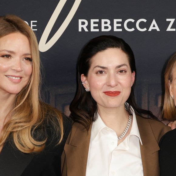 Virginie Efira, Rebecca Zlotowski et Jodie Foster - Première du film "Vie Privée" au cinéma Pathé Palace à Paris le 20 novembre 2025. © Coadic Guirec/Bestimage