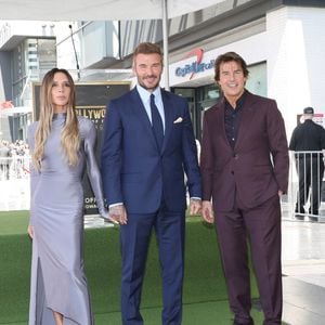 Ému, le Britannique a salué un honneur qu'il n'imaginait pas recevoir...

11 juin 2026, Los Angeles, Californie, États-Unis : Tom Cruise, David Beckham et Victoria Beckham lors d'une cérémonie en l'honneur de l'actrice Jessica Chastain, à qui l'on a décerné une étoile sur le Walk of Fame d'Hollywood. (Crédit photo : © Nina Prommer/ZUMA Press Wire / Bestimage)