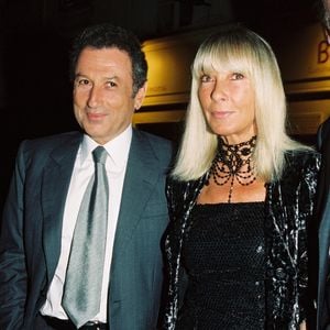 Michel Drucker et Dany Saval en septembre 2002. JLPPA / Bestimage