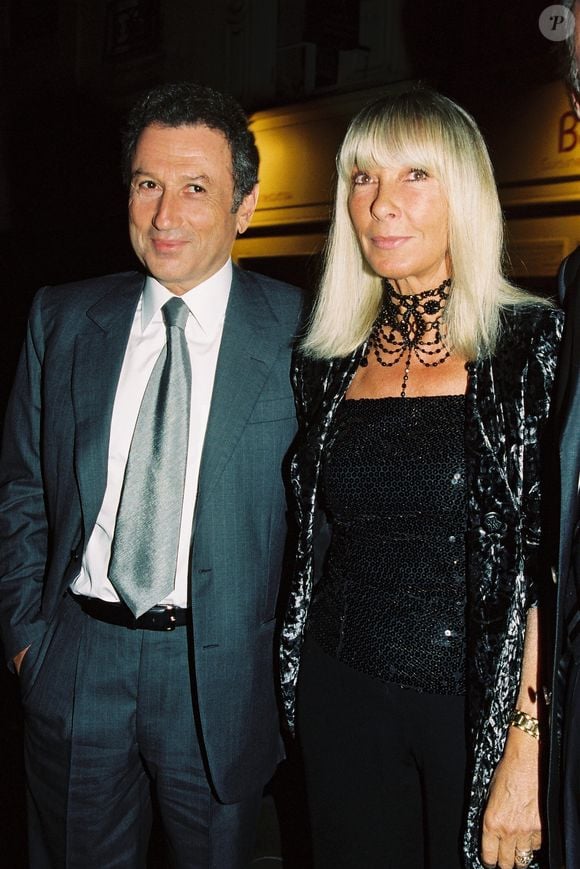 Michel Drucker et Dany Saval en septembre 2002. JLPPA / Bestimage