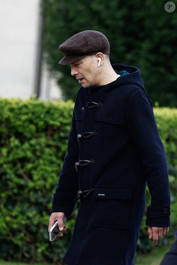 Steevy Boulay - Obsèques d'Isabelle Mergault à la Coupole du Père-Lachaise à Paris le 30 mars 2026. © Cyril Moreau - Dominique Jacovides / Bestimage