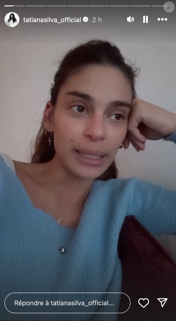 "Avoir un nouveau-né, ça cultive une grande patience, une grande tolérance que ça soit vis-à-vis de son bébé, mais aussi de soi-même", explique-t-elle...

Instagram @tatianasilva_official