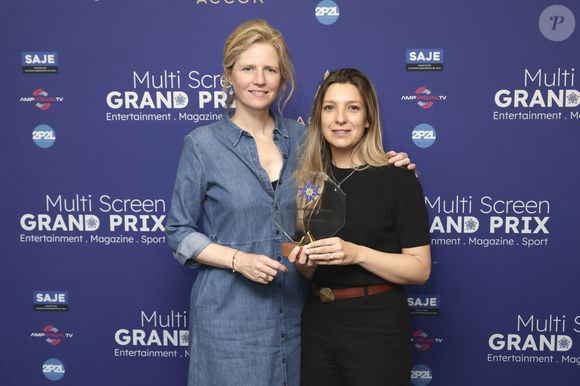 Exclusif - Première édition du Multi Screen Grand Prix : une célébration inédite de la création audiovisuelle française dans le cadre prestigieux du Pullman Paris Tour Eiffel sous la présidence de S. Martin (Directeur Général de l'ARPP : l'Autorité de Régulation Professionnelle de la Publicité et également Président de La Fabrique des Formats) et animée par E. Eméyé (journaliste et présentatrice).
Cet événement a rassemblé les professionnels de l'audiovisuel autour d'une ambition commune : mettre à l'honneur l'excellence de la création française tous formats confondus. Paris le 12 juin 2025 - © Jack Tribeca / Bestimage