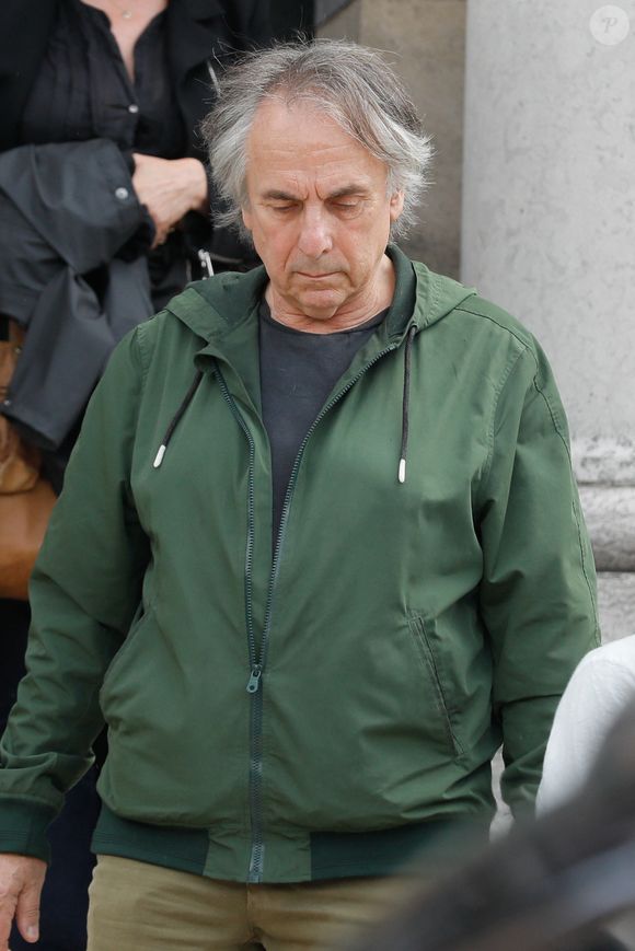 Bruno Nuytten - Sortie des obsèques de Jean-François Stévenin au Père Lachaise à Paris, France, le 4 août 2021. © AGENCE / BESTIMAGE