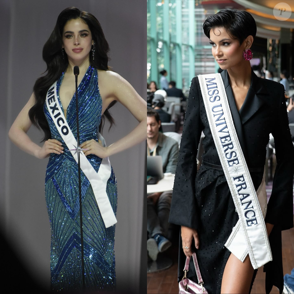 Fatima Bosch élue Miss Mexique et Eve Gilles en partance pour Miss Univers. Photos publiées sur Instagram.