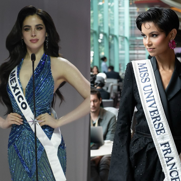 Fatima Bosch élue Miss Mexique et Eve Gilles en partance pour Miss Univers. Photos publiées sur Instagram.