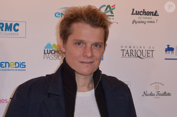 Benabar assiste à un photocall lors du 21e Festival des Créations Télévisuelles de Luchon a Luchon, France, le 6 Fevrier 2019. Photo par Julien Reynaud/APS-Medias/ABACAPRESS.COM