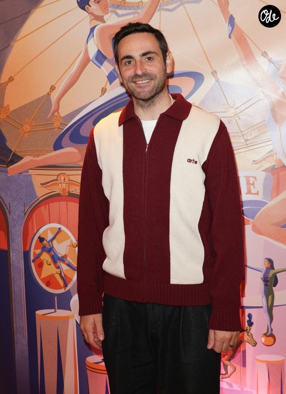 Camille Combal au photocall de la générale du spectacle "Tempo" du Cirque d'Hiver Bouglione à Paris, le 18 octobre 2025. 

© Coadic Guirec/Bestimage