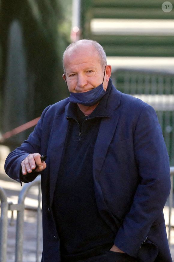 Rolland Courbis - Arrivées à la messe funéraire en hommage à Bernard Tapie en l'église Saint-Germain-des-Prés à Paris. Le 6 octobre 2021
© Jacovides-Moreau / Bestimage