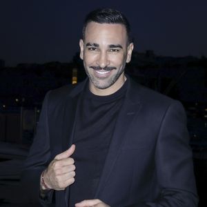 Exclusif - Adil Rami en backstage de l'émission "C à vous" lors du 78ème Festival International du Film de Cannes le 23 mai 2025. © Jack Tribeca / Bestimage