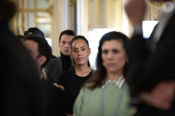 Amel Bent - Cérémonie de la remise de la médaille de chevalier de l'ordre des arts et des lettres à Alexandre Kirchhoff, PDG du label Capitol Music France par R.Dati au Ministère de la Culture à Paris le 9 janvier 2026.
Cyril Moreau / Bestimage