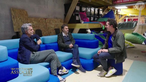 Et avait présenté sa marque de poufs recyclés qui avait suscité l'intérêt des investisseurs. 
Capture d'écran de "Qui veux être mon associé ?" sur M6
