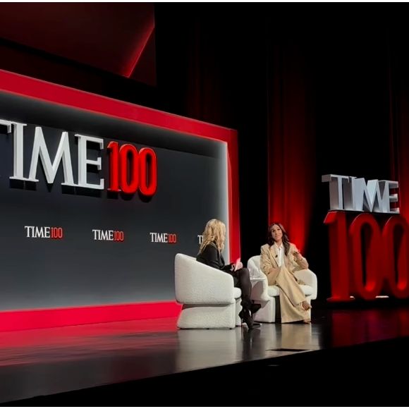 Meghan Markle au TIME100 Summit à New York ce mercredi 23 avril 2025 (Capture d'écran Instagram)
