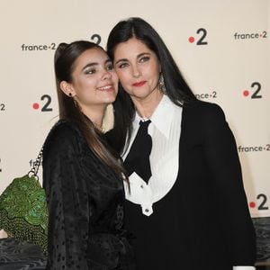 Cristiana Reali et Toscane Huster lors de la 31ème cérémonie des Molières 2019 aux Folies Bergère à Paris, France, le 13 mai 2019. © Coadic Guirec/Bestimage