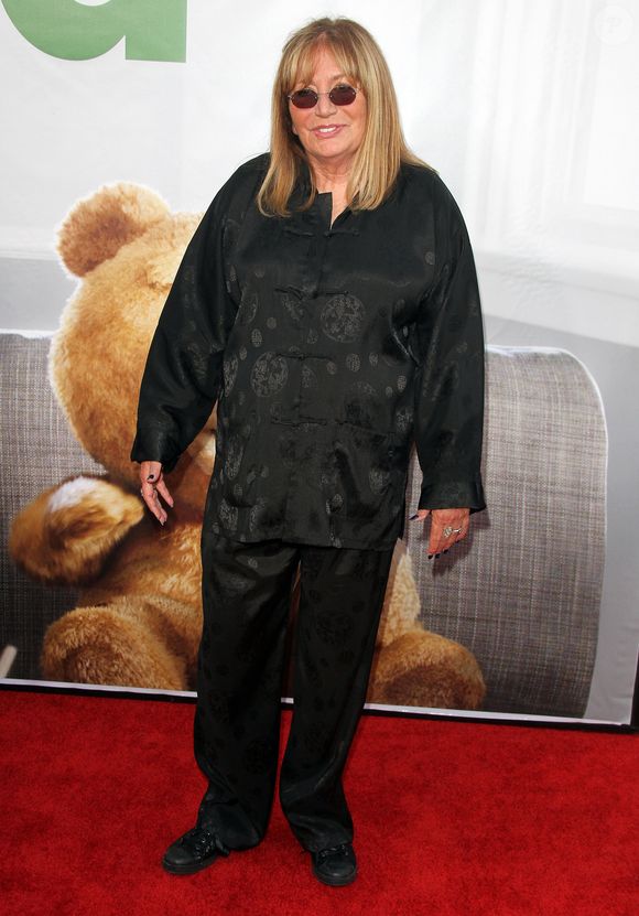 Penny Marshall - Première du film "Ted" à Los Angeles, le 21 juin 2012. FAMEFLYNET / BESTIMAGE