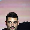 Florent Manaudou en conférence lors du 49ème Congrès Sélectour à l'hôtel Grand Hyatt à Doha au Qatar. Le 28 novembre 2024