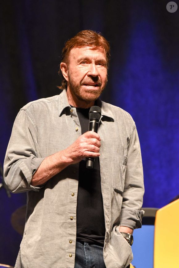 Chuck Norris au "Wizard World Comic Con" à Philadelphie, le 3 juin 2017.
Ricky Fitchett via Zuma Press/Bestimage