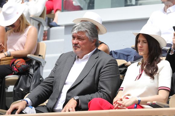 David Douillet dans les tribunes lors des Internationaux de France de tennis à la salle Roland-Garros le 29 mai 2019 à Paris, France. Photo by Nasser Berzane/ABACAPRESS.COM