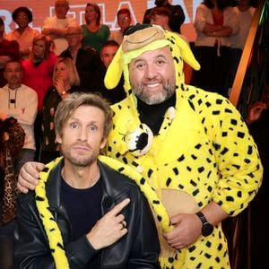 Exclusif - Philippe Lacheau, Mokhtar, sur le plateau de TBT9 présenté par C.Hanouna, et diffusé en direct sur W9, Paris, France, le 10 fevrier 2026. © Jack Tribeca / Bestimage