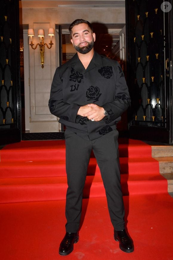 Exclusif - Kendji Girac - Arrivées à la 11ème édition de la soirée Global Gift Gala à l'hôtel Four Seasons George V à Paris le 30 septembre 2023. © Alexandre Fay / Bestimage