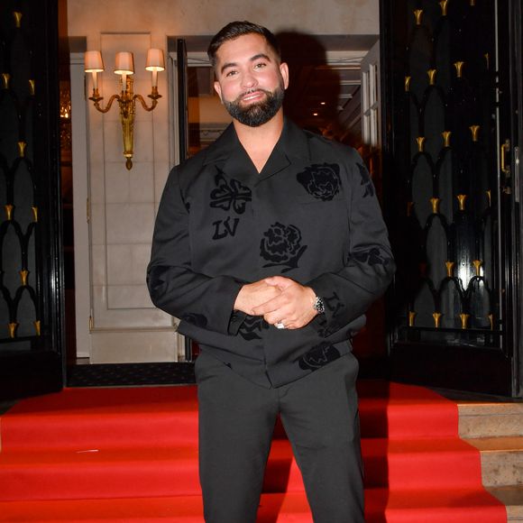 Exclusif - Kendji Girac - Arrivées à la 11ème édition de la soirée Global Gift Gala à l'hôtel Four Seasons George V à Paris le 30 septembre 2023. © Alexandre Fay / Bestimage