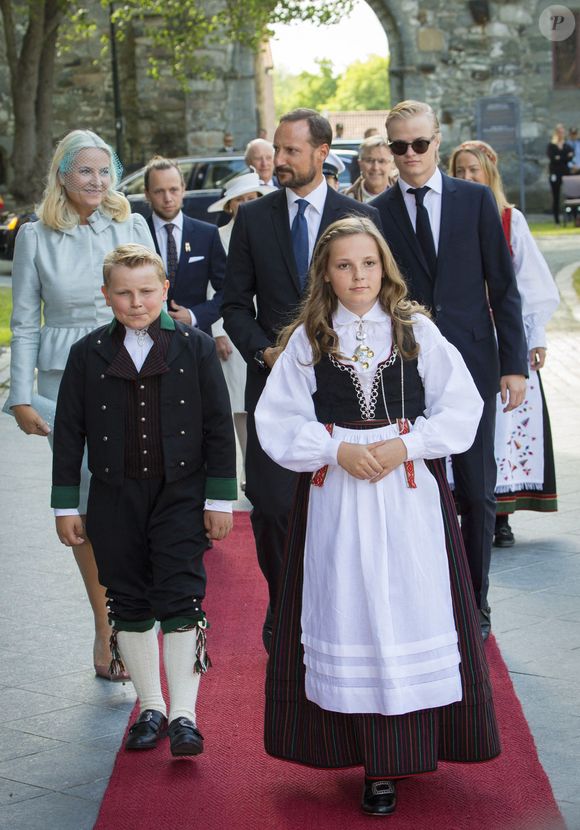 Archives - La princesse Mette Marit, le prince Haakon, Marius Borg Hoiby, le prince Sverre Magnus - La princesse Ingrid Alexandra de Norvège va fêter ses 18 ans le 21 janvier 2022